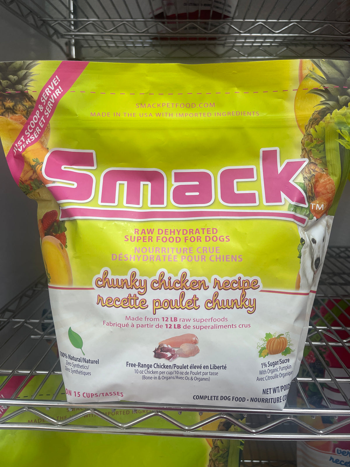 Smack Dog Food - chunky chicken recipe