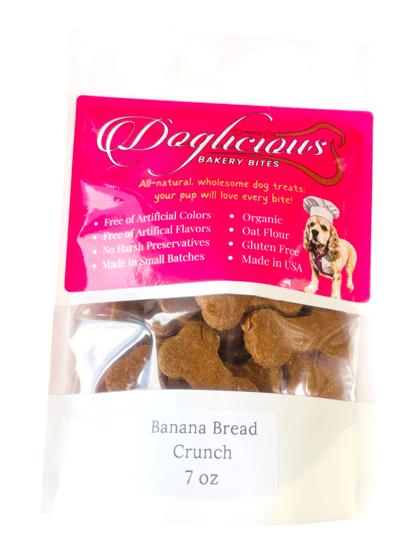 Banana Bread Crunch - Doglicious Bakery Bites