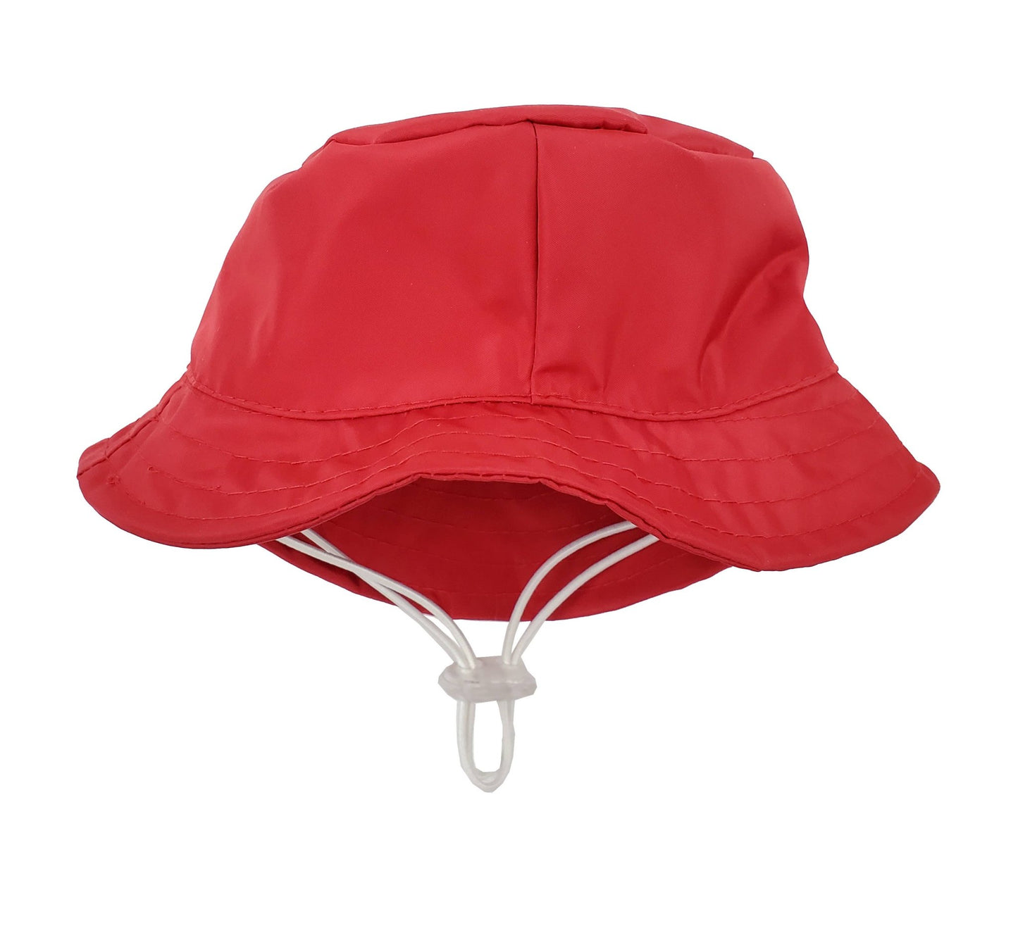 Barker's Bowtique - Red Bucket Rain Hat for Dogs - Doglicious Bakery Bites
