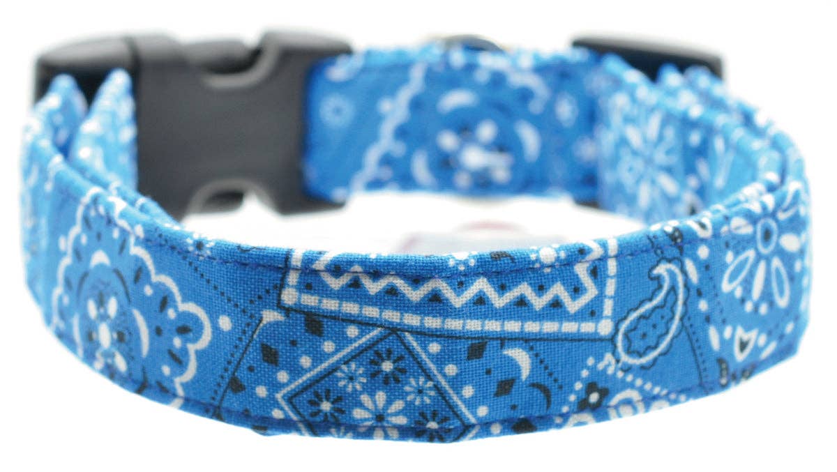 Blue Bandana Collar - Doglicious Bakery Bites