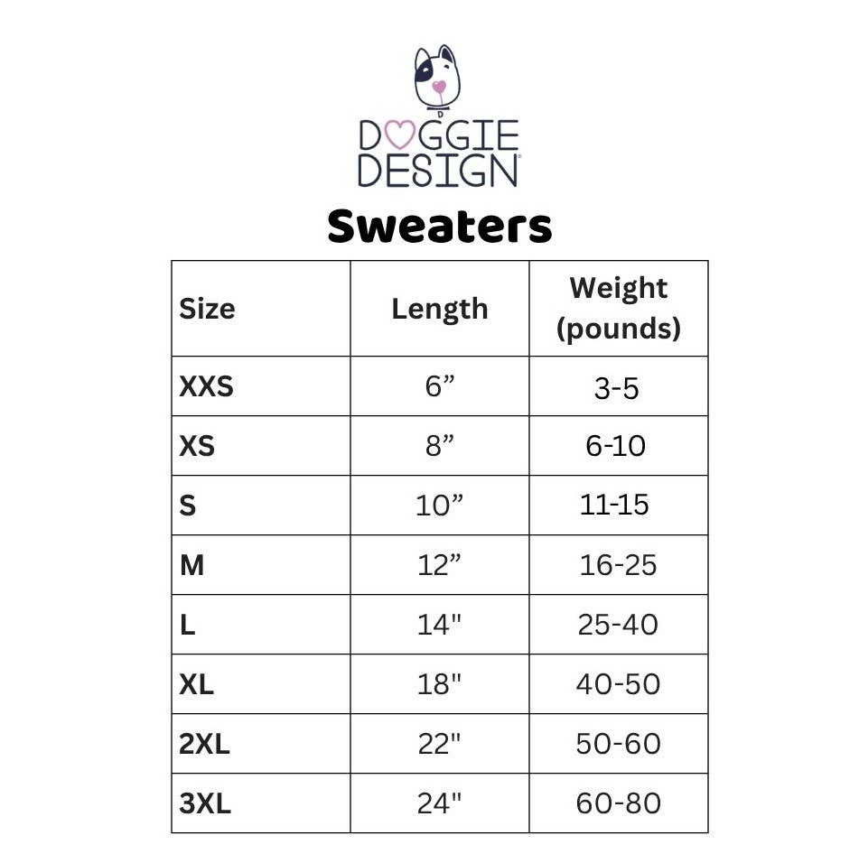 Combed Cotton Snowflake and Hearts Dog Sweater - Blue - Doglicious Bakery Bites