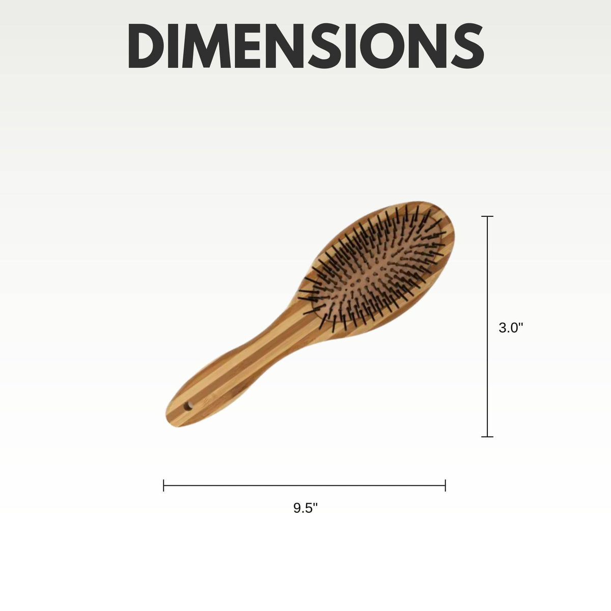 Country Living Dual Sided Eco-Friendly Bamboo Dog Brush - Doglicious Bakery Bites