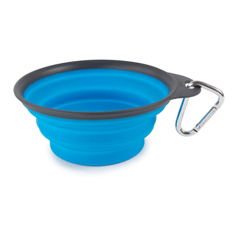 Dexas Collapsible Travel Cup 1 - cup Pro Blue - Doglicious Bakery Bites