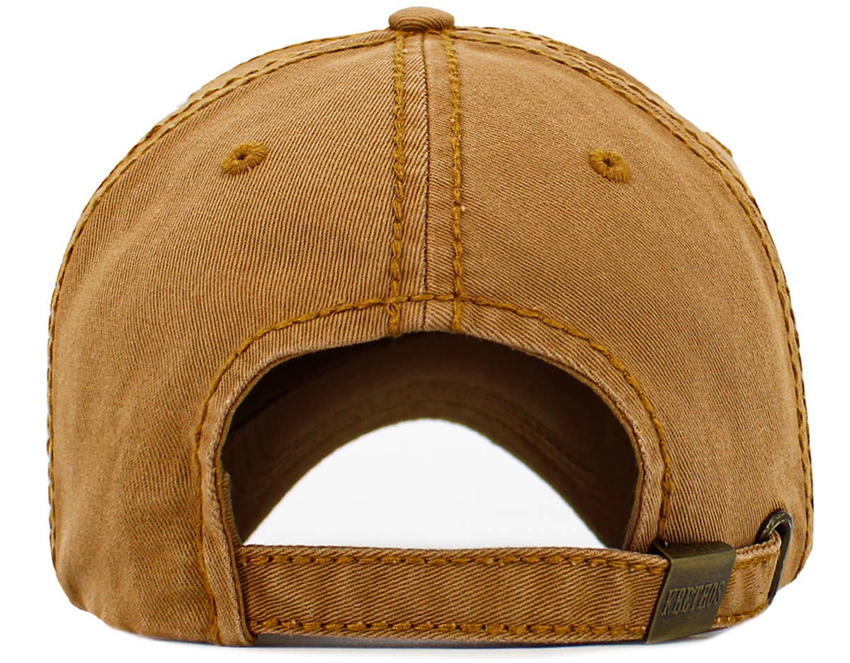 Dog Dad Washed Vintage Ballcap - Doglicious Bakery Bites