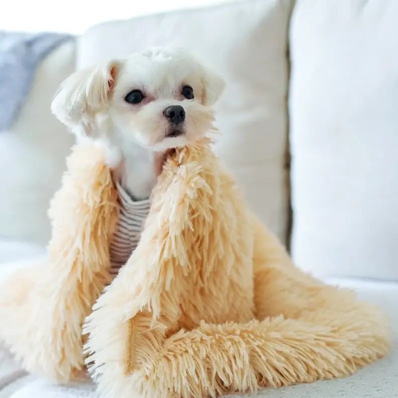 FurRoom - Absolutely non - shed pet calming blanket, machine washable - Doglicious Bakery Bites