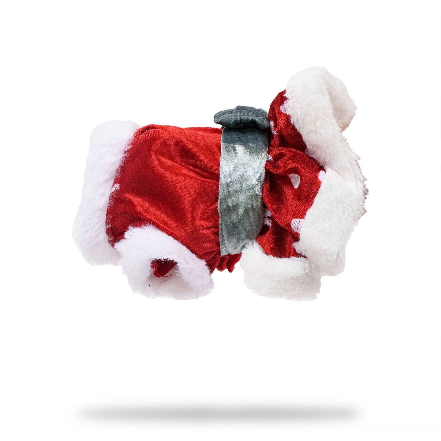 Mrs. Claus Velvet Dog Dress - Doglicious Bakery Bites