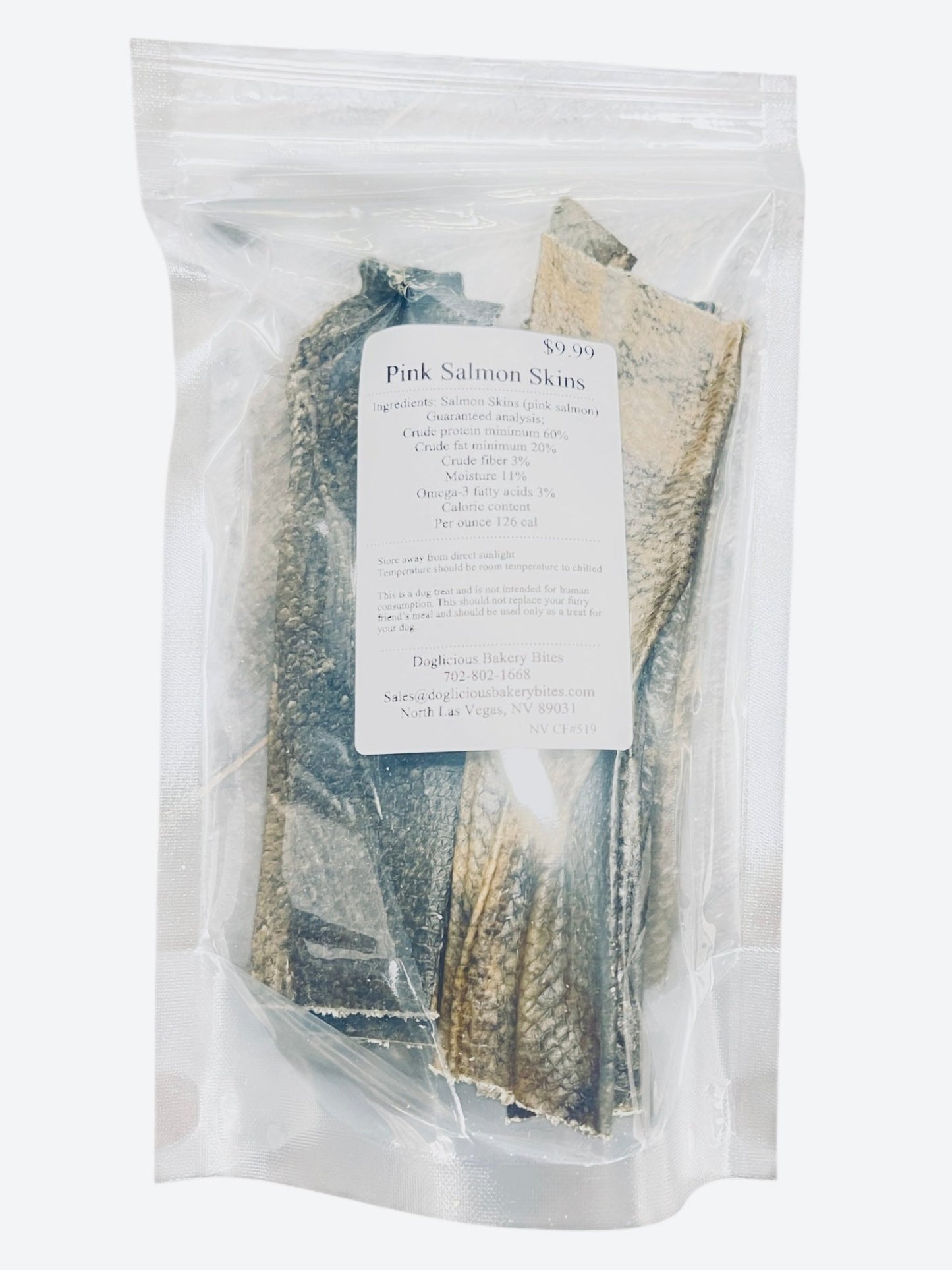 Salmon Skin - Dog Treats - Doglicious Bakery Bites