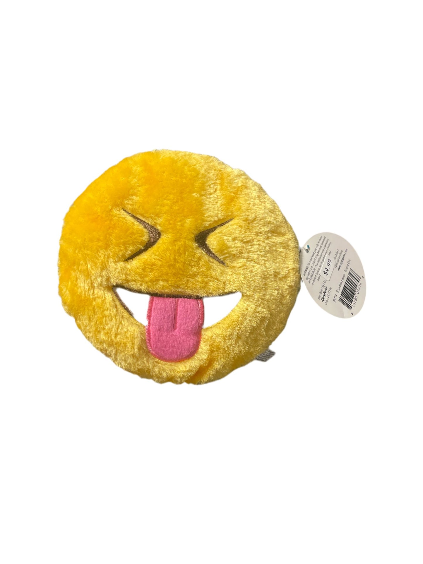 Smiling Plush Squeaky - Doglicious Bakery Bites