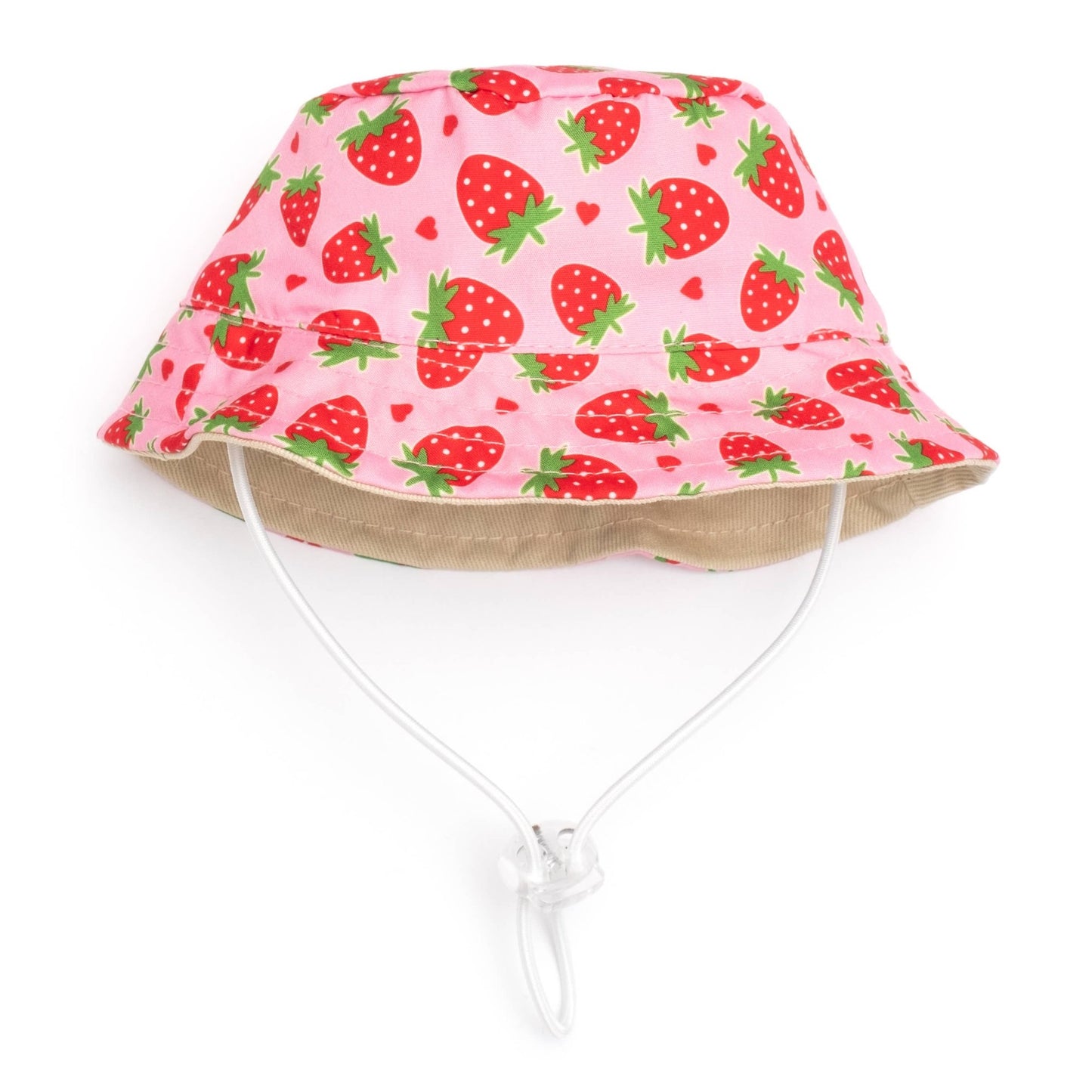 Strawberries Bucket Hat - Doglicious Bakery Bites