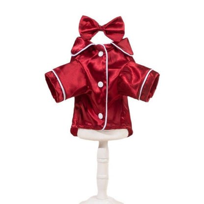 Cheerhunting  Chic Satin Dog pajamas