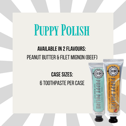 Wag & Bright Supply Co. - Puppy Polish Toothpaste - Old Fashioned Peanut Butter