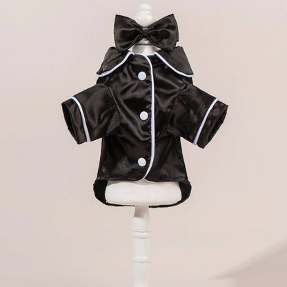 Cheerhunting  Chic Satin Dog pajamas