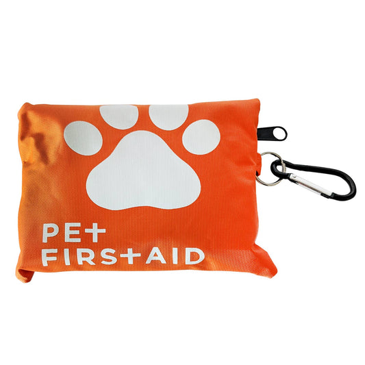 19 - Piece Pet First Aid Kit with Carabiner: Essential Gear - Doglicious Bakery Bites