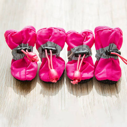 All-Season Dog Shoes, Non-Slip Waterproof Booties