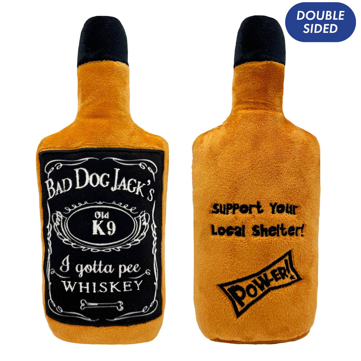 Huxley & Kent - Bad Dog Jack's Whiskey Dog Toy