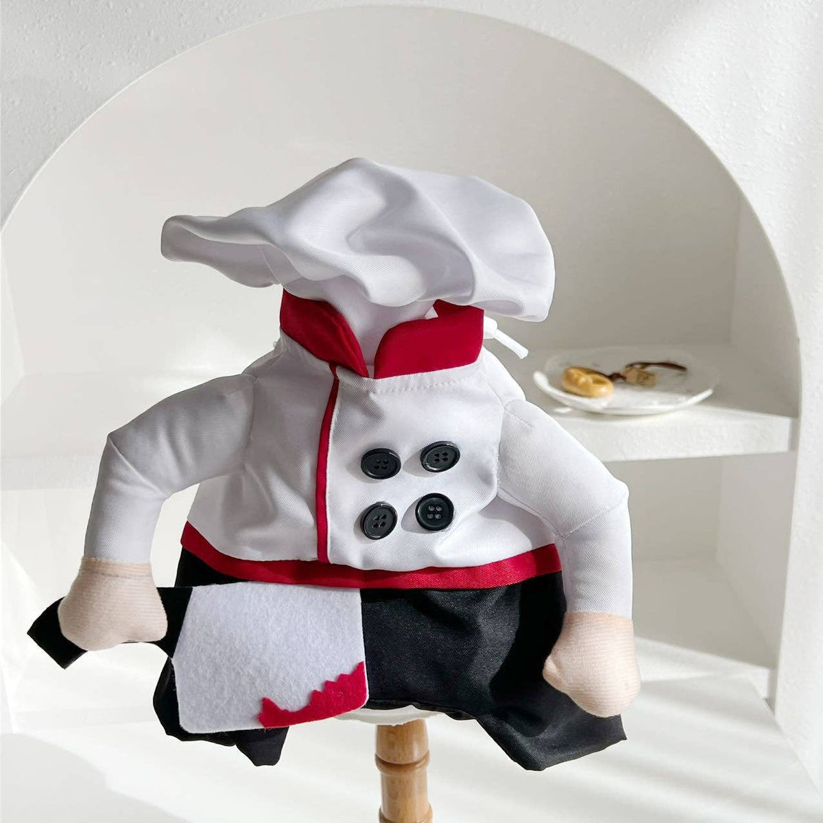 Chef Pet Costume Dog Cat Cooking Outfit