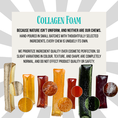 Mighty Marrows Collagen Dental Chew - Bacon - 2 Sizes