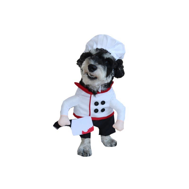 Chef Pet Costume Dog Cat Cooking Outfit