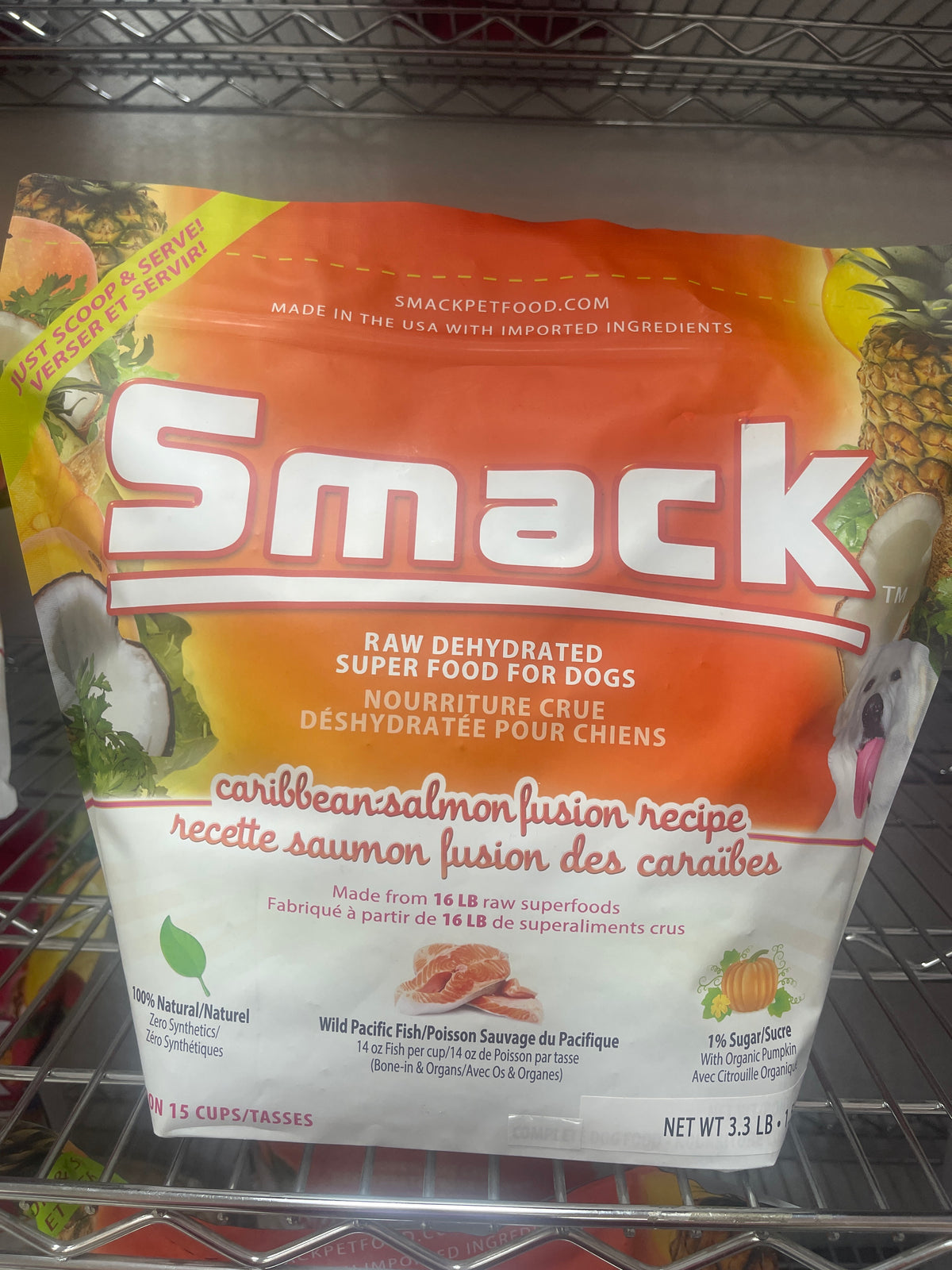Smack Dog Food - Caribbean salmon fusion recipe