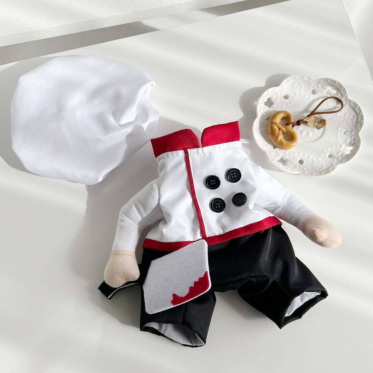 Chef Pet Costume Dog Cat Cooking Outfit