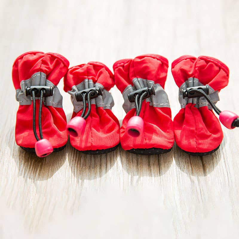 All-Season Dog Shoes, Non-Slip Waterproof Booties