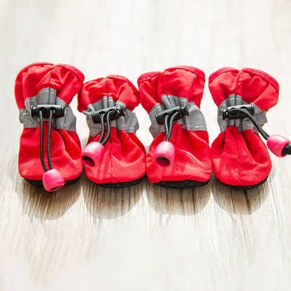 All-Season Dog Shoes, Non-Slip Waterproof Booties