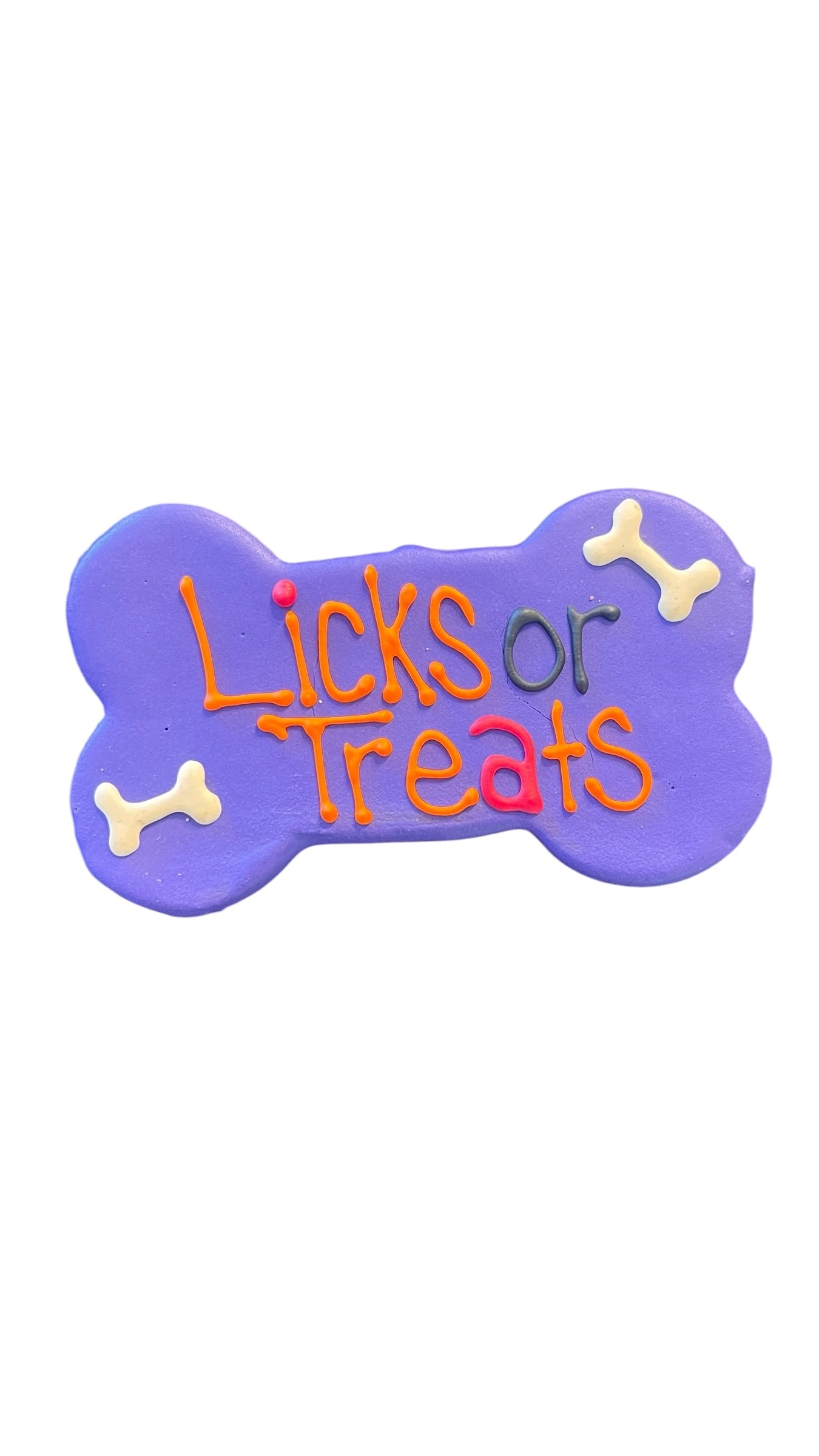 Licks or Treats Bone Cookie
