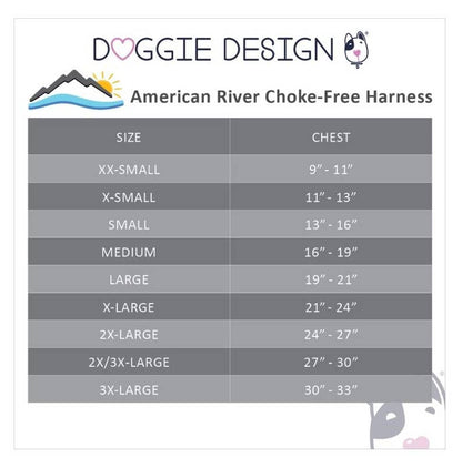 American River Polka Dot Dog Harness - Navy Polka Dot - Doglicious Bakery Bites