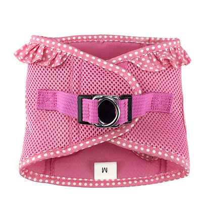 American River Polka Dot Dog Harness - Pink - Doglicious Bakery Bites