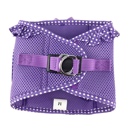 American River Polka Dot Dog Harness - Purple - Doglicious Bakery Bites