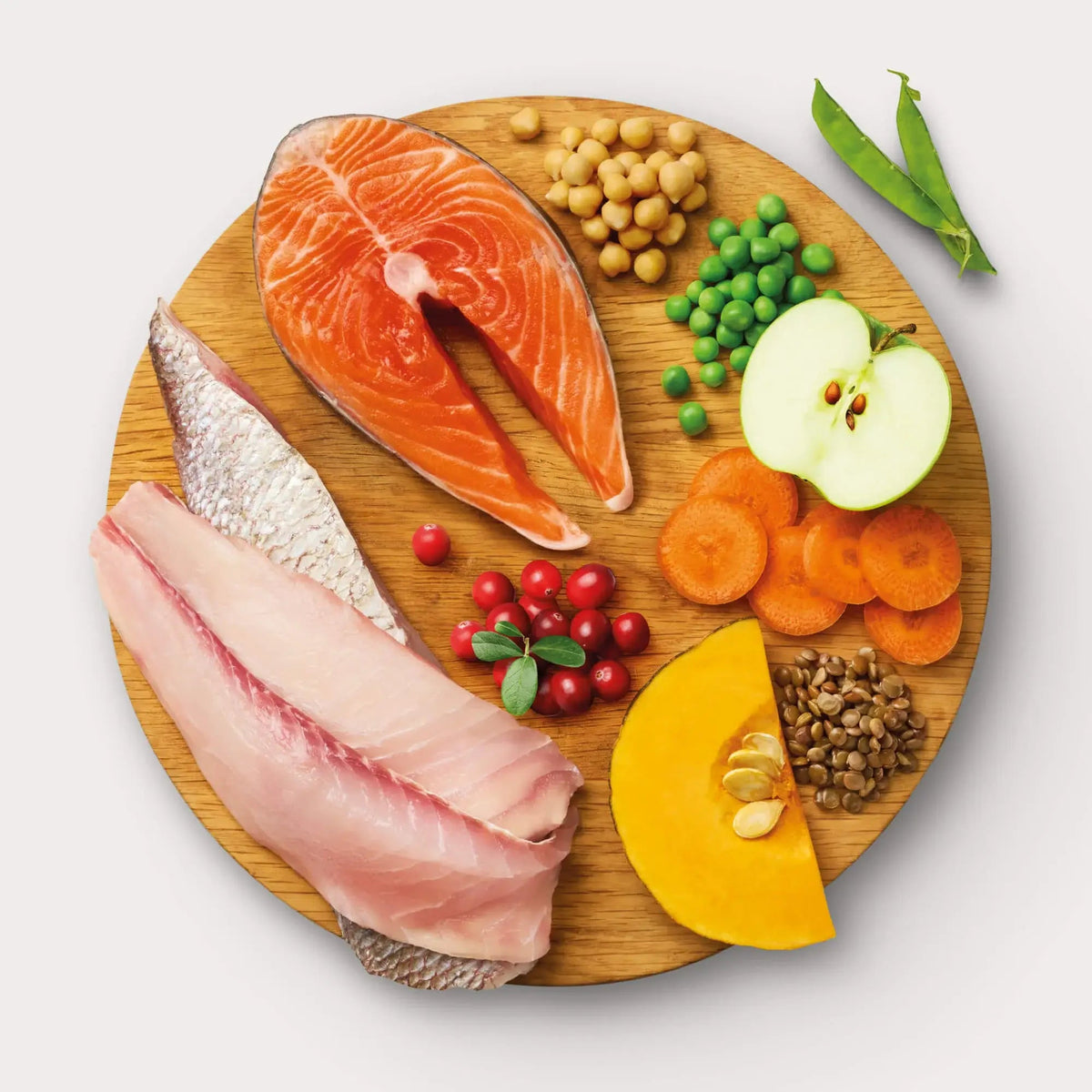 Animals Like Us - RawMix25 W/ OceanFish/Salmon Freeze-Dried Raw Dog Food 2lb - Doglicious Bakery Bites