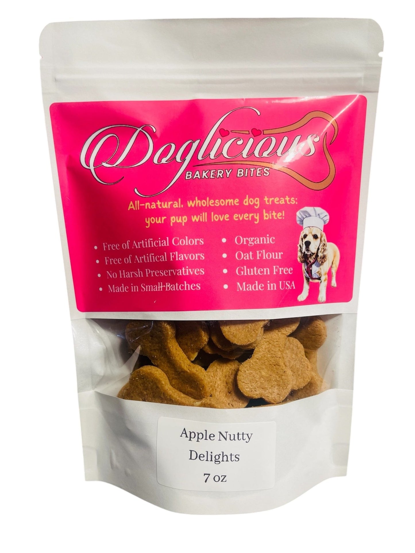 Apple Nutty Delights - Wholesale - Doglicious Bakery Bites