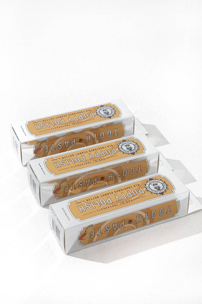 Wag & Bright Supply Co. - Puppy Polish Toothpaste - Old Fashioned Peanut Butter