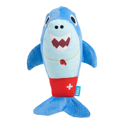 BARK Pool Shark Shane Plush Dog Toy - Doglicious Bakery Bites
