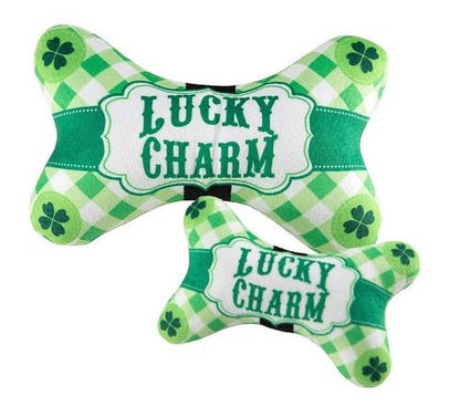 Barker's Bowtique - HIP DOGGIE ST. PATRICK'S SHAMROCK BONE TOY - Doglicious Bakery Bites