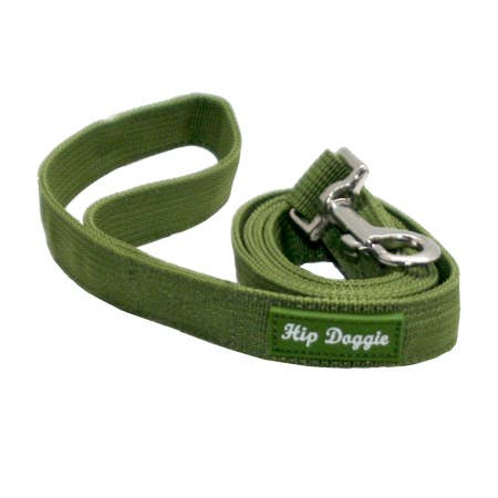 Barker's Bowtique - Hip Doggie - Webbed Leash – Green - Doglicious Bakery Bites