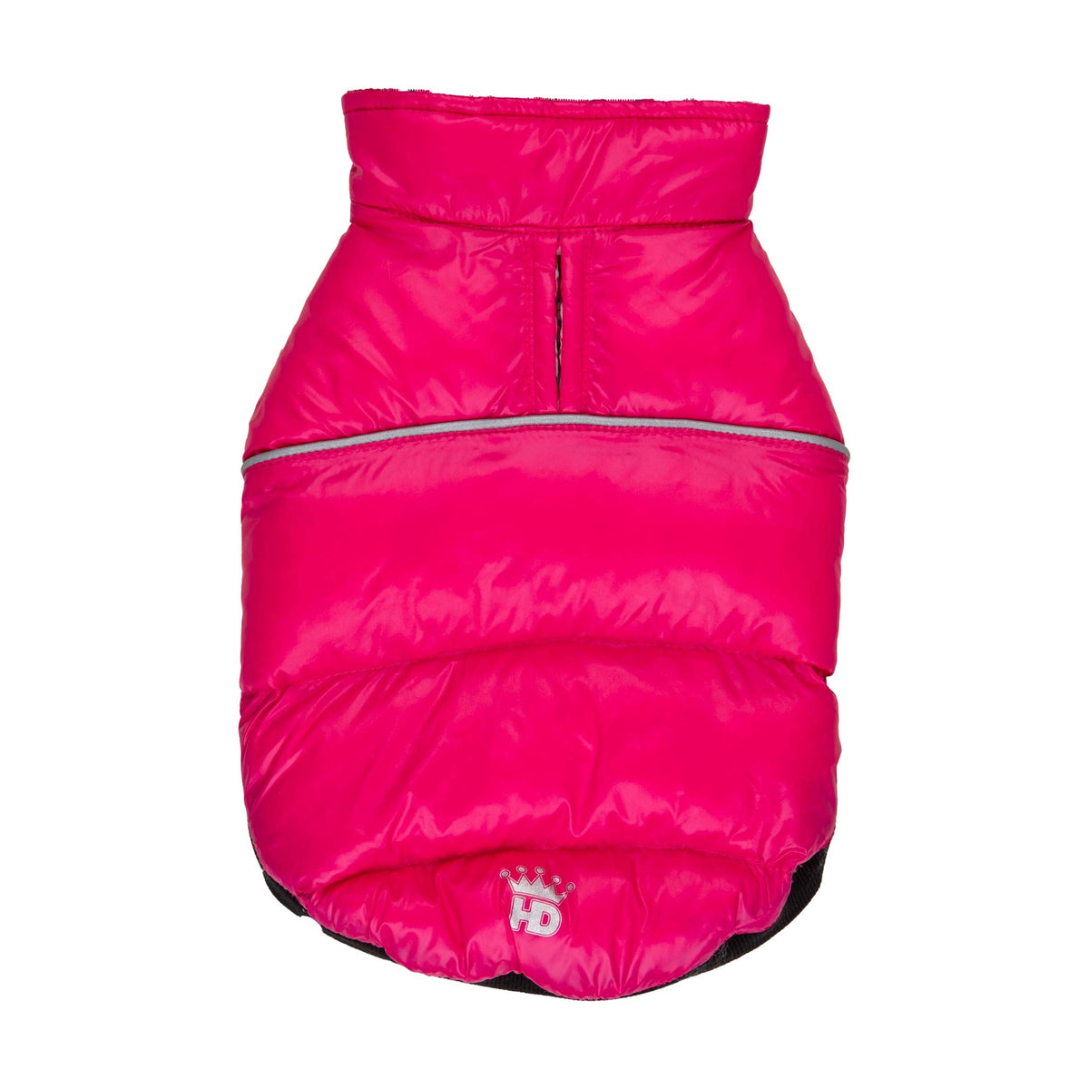 Barker's Bowtique - Pink / Plaid Flex-Fit Reversible Puffer - Doglicious Bakery Bites