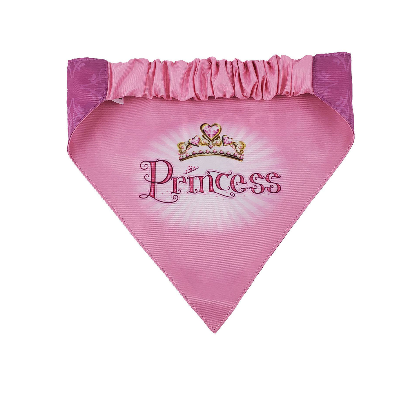 Barker's Bowtique - Two Sided Bandana - Princess Bandana - Doglicious Bakery Bites
