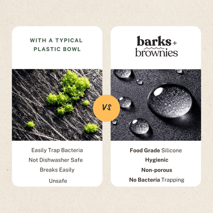 Barks and Brownies - Love Slow Feeder - Snow - Doglicious Bakery Bites