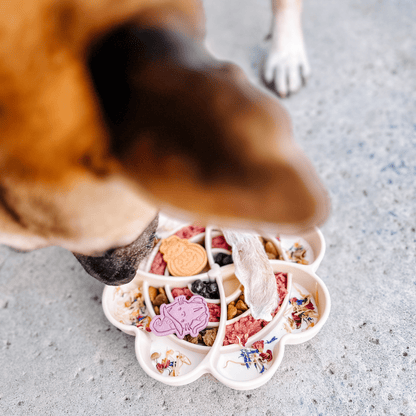 Barks and Brownies - Love Slow Feeder - Snow - Doglicious Bakery Bites