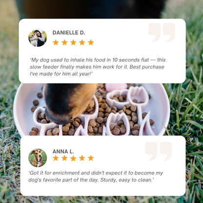 Barks and Brownies - Love Slow Feeder - Strawberry - Doglicious Bakery Bites