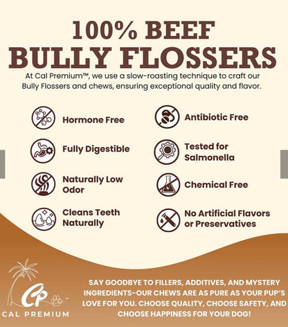 Beef Bully Flossers - Doglicious Bakery Bites