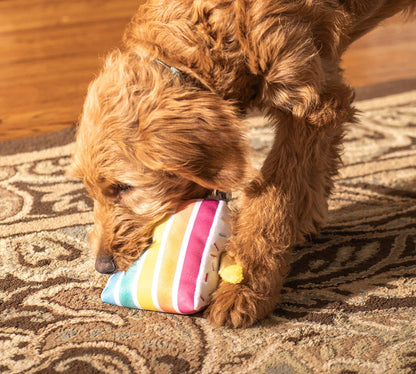 Birthday 5 - Layer Cake Plush Dog Toy 8" - Doglicious Bakery Bites