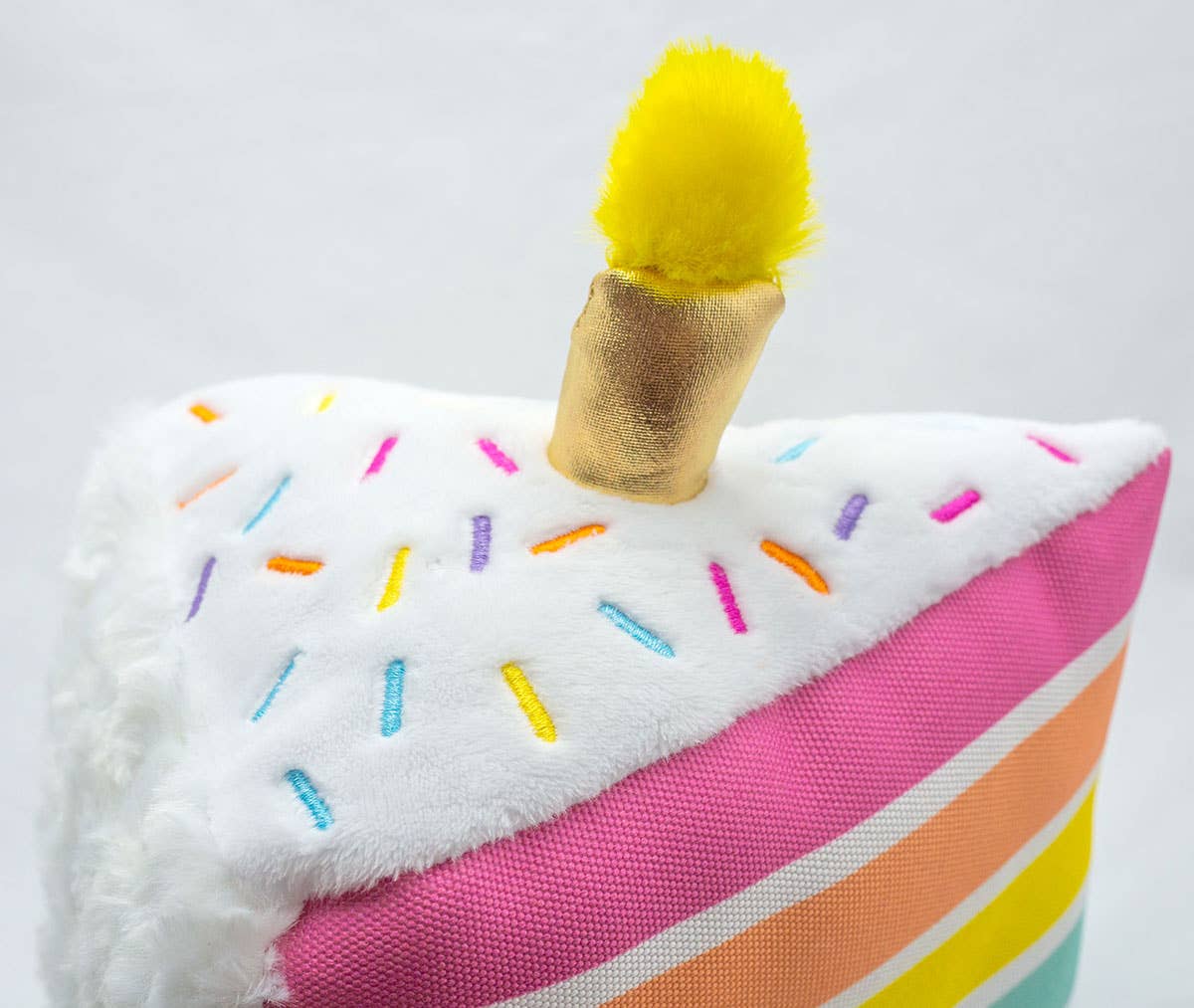 Birthday 5 - Layer Cake Plush Dog Toy 8" - Doglicious Bakery Bites