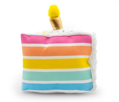 Birthday 5 - Layer Cake Plush Dog Toy 8" - Doglicious Bakery Bites