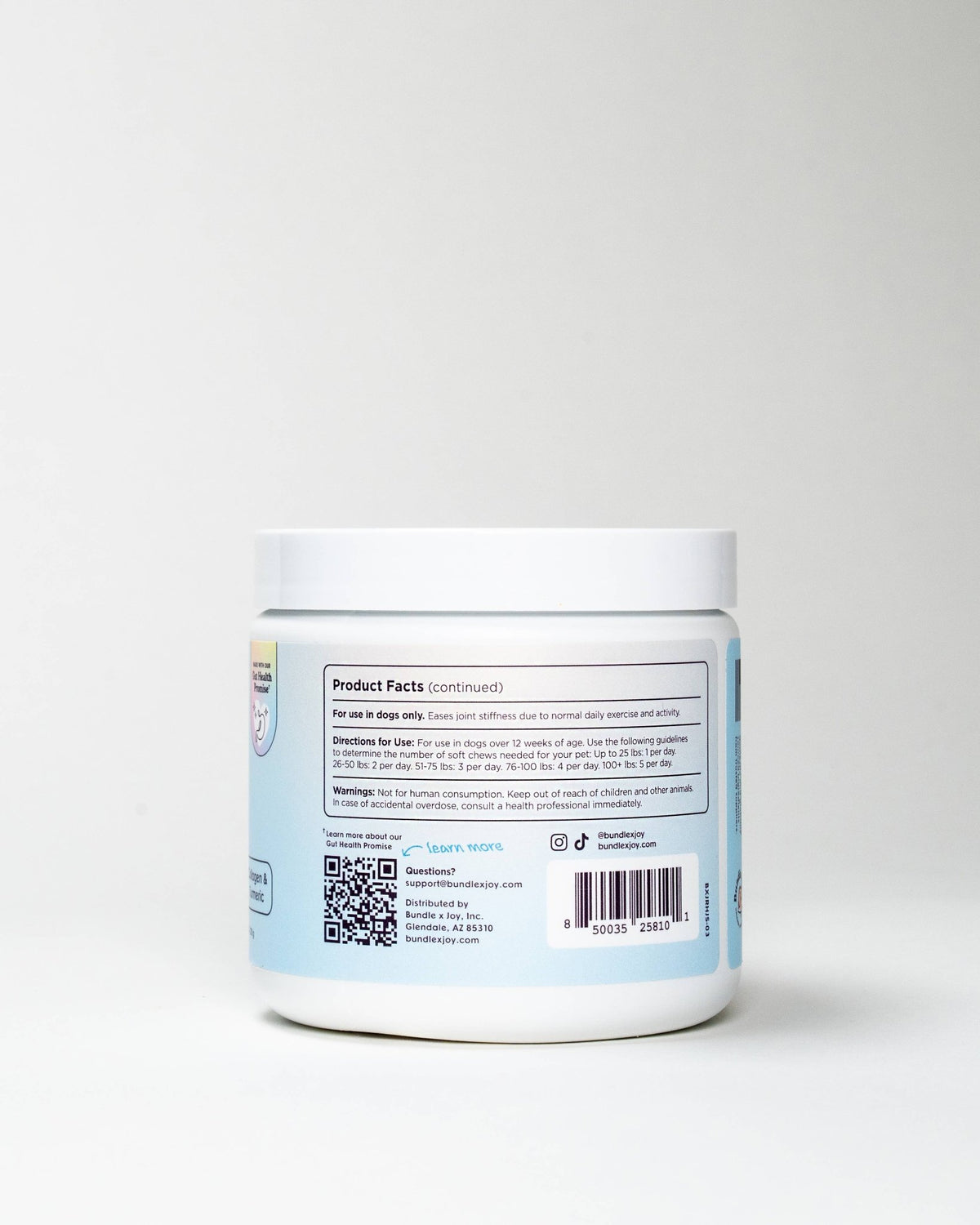 Bundle x Joy - Radiant Hip x Joint Supplement for Dogs| Duck Flavor | 90 Ct - Doglicious Bakery Bites