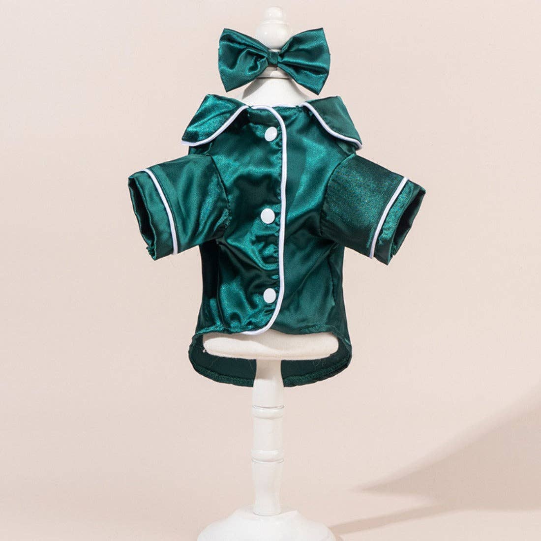 Cheerhunting  Chic Satin Dog pajamas