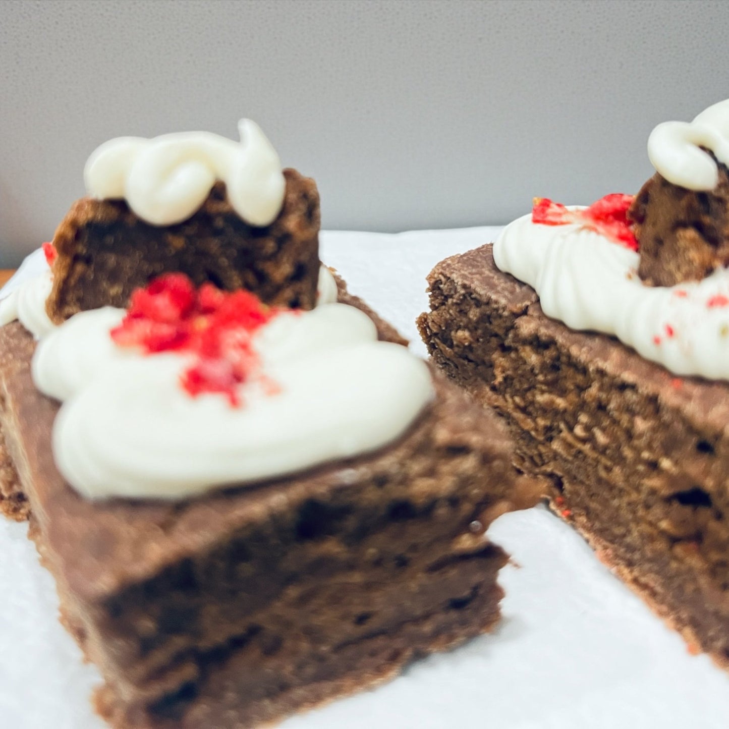 Carob Brownies - Doglicious Bakery Bites