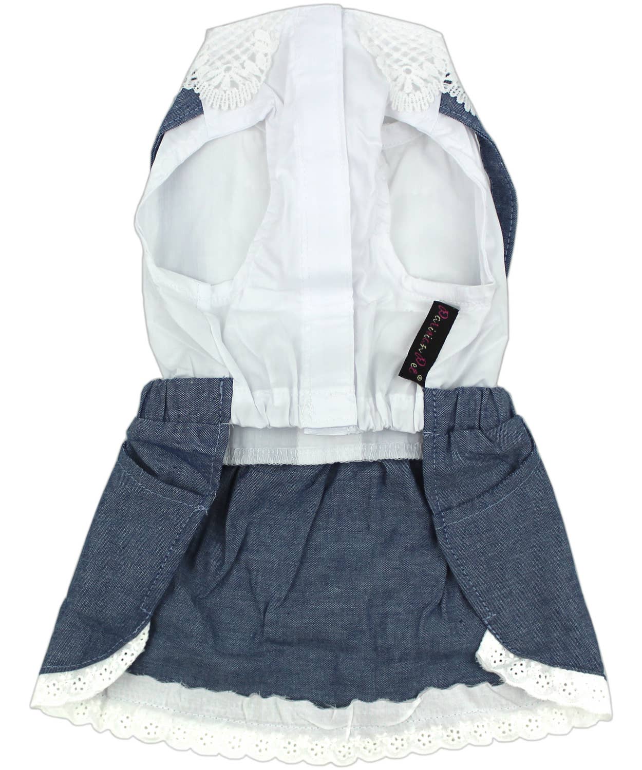Chambray Overall Dress – Trendy Denim Pet Outfit - Doglicious Bakery Bites