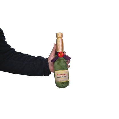 Champawgne - Cheers Crinkle and Squeaky Plush Dog Toy Combo - Doglicious Bakery Bites